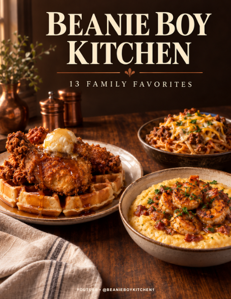 Cover of Beanie Boy Kitchen: 13 Family Favorites